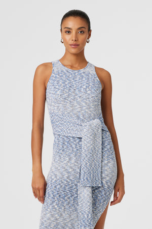 Penny Racer Tie Front Dress - Toccin