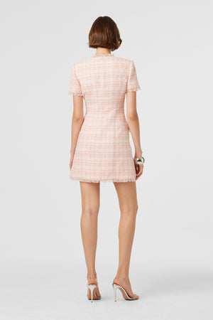 Phoebe Button Front Mini Dress - Toccin
