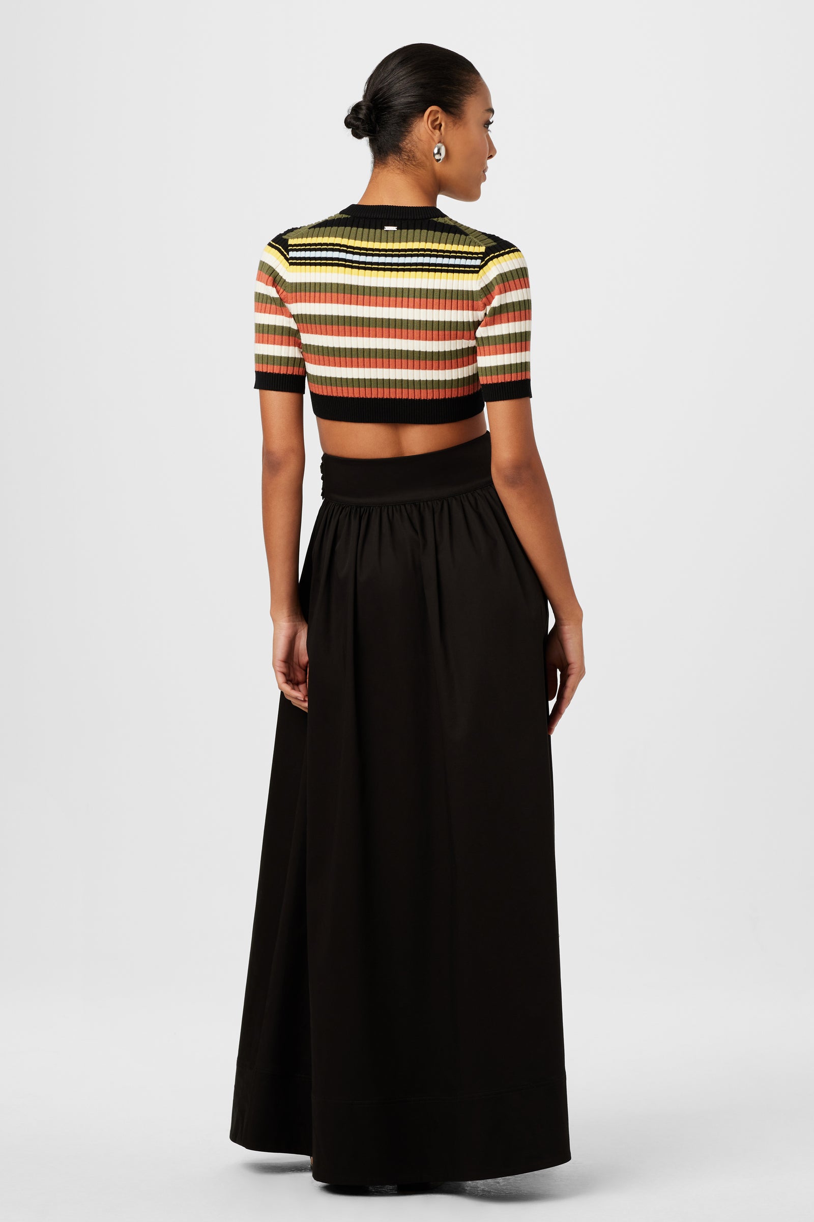 Sabine Tie Front Maxi Skirt - Toccin