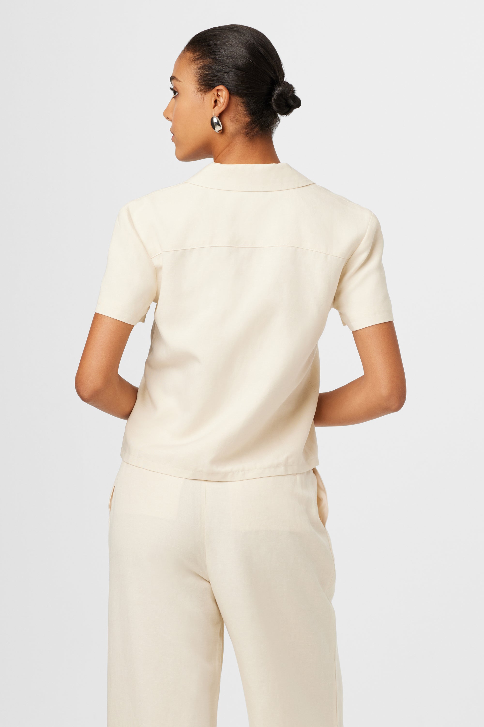 Sammie Linen Boxy Shirt - Toccin