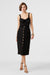 Steffie Double Tie Front Midi Dress - Toccin