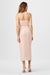 Vivian Strapless Tweed Midi Dress - Toccin