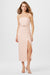 Vivian Strapless Tweed Midi Dress - Toccin