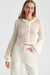 Tori Crochet Blouson Cardigan