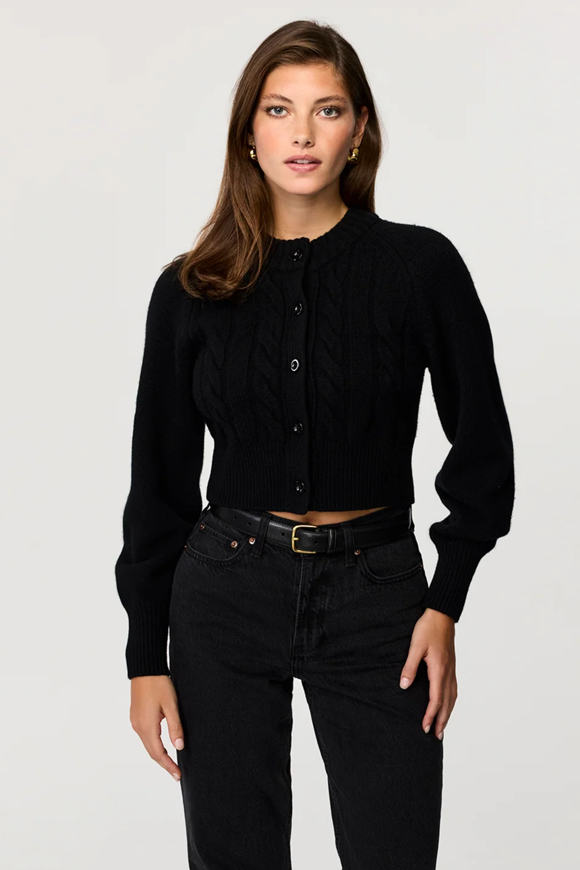 Rita Cashmere Cropped Cardigan – Chic & Luxurious Knitwear Rita Cashmere Cropped Cardigan – Chic & Luxurious Knitwear