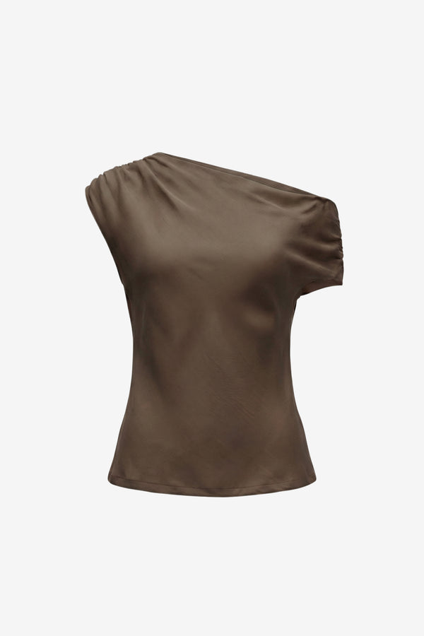 Toccin | VEDA OFF THE SHOULDER DRAPED TOP