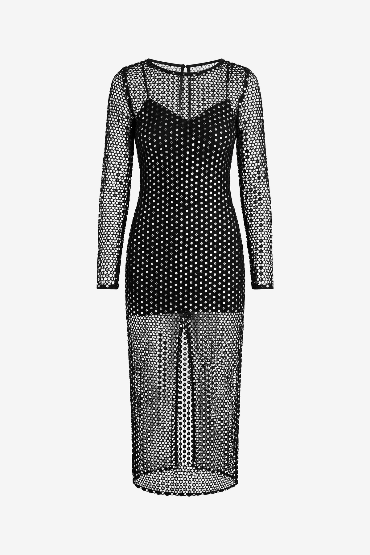 VIOLA LONG SLEEVE MAXI DRESS - Toccin