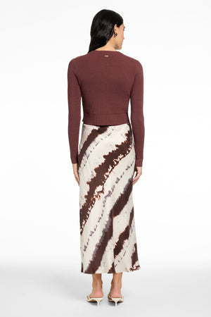 VIV BIAS MAXI SKIRT - Toccin