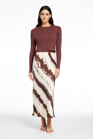 VIV BIAS MAXI SKIRT - Toccin