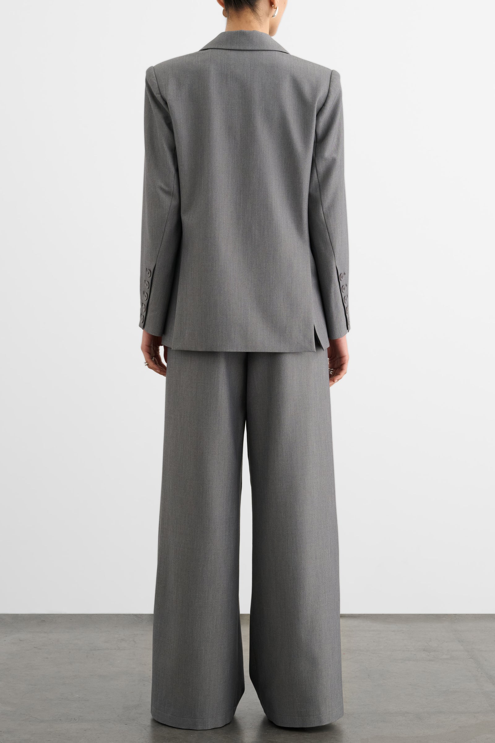 SOLARA PLEATED WIDE LEG TROUSER