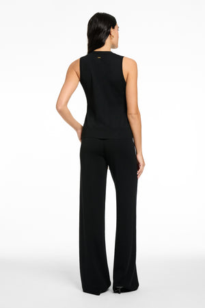 WAVERLY BUTTON-FRONT SWEATER VEST - Toccin