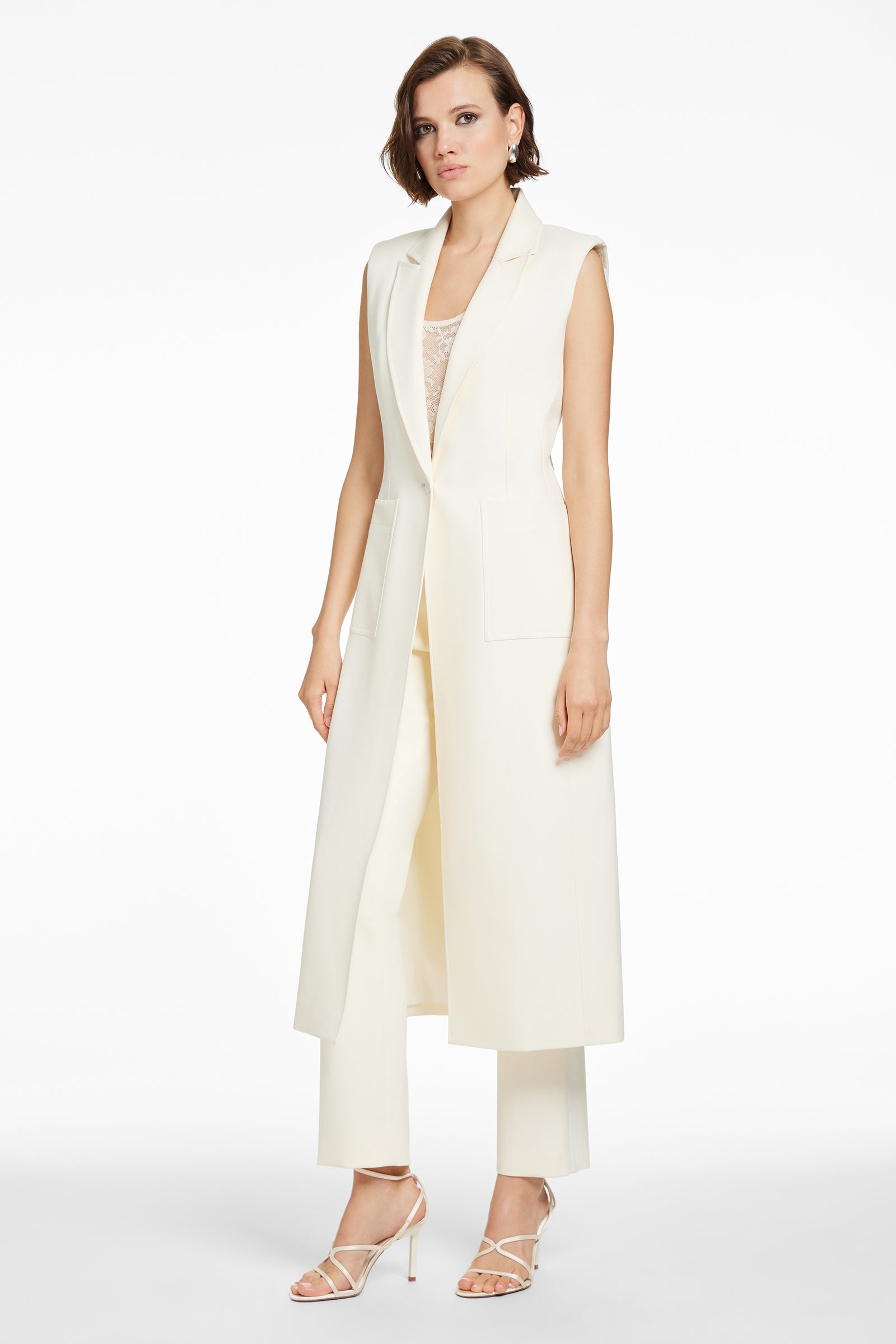 WELLS LONGLINE VEST - Toccin