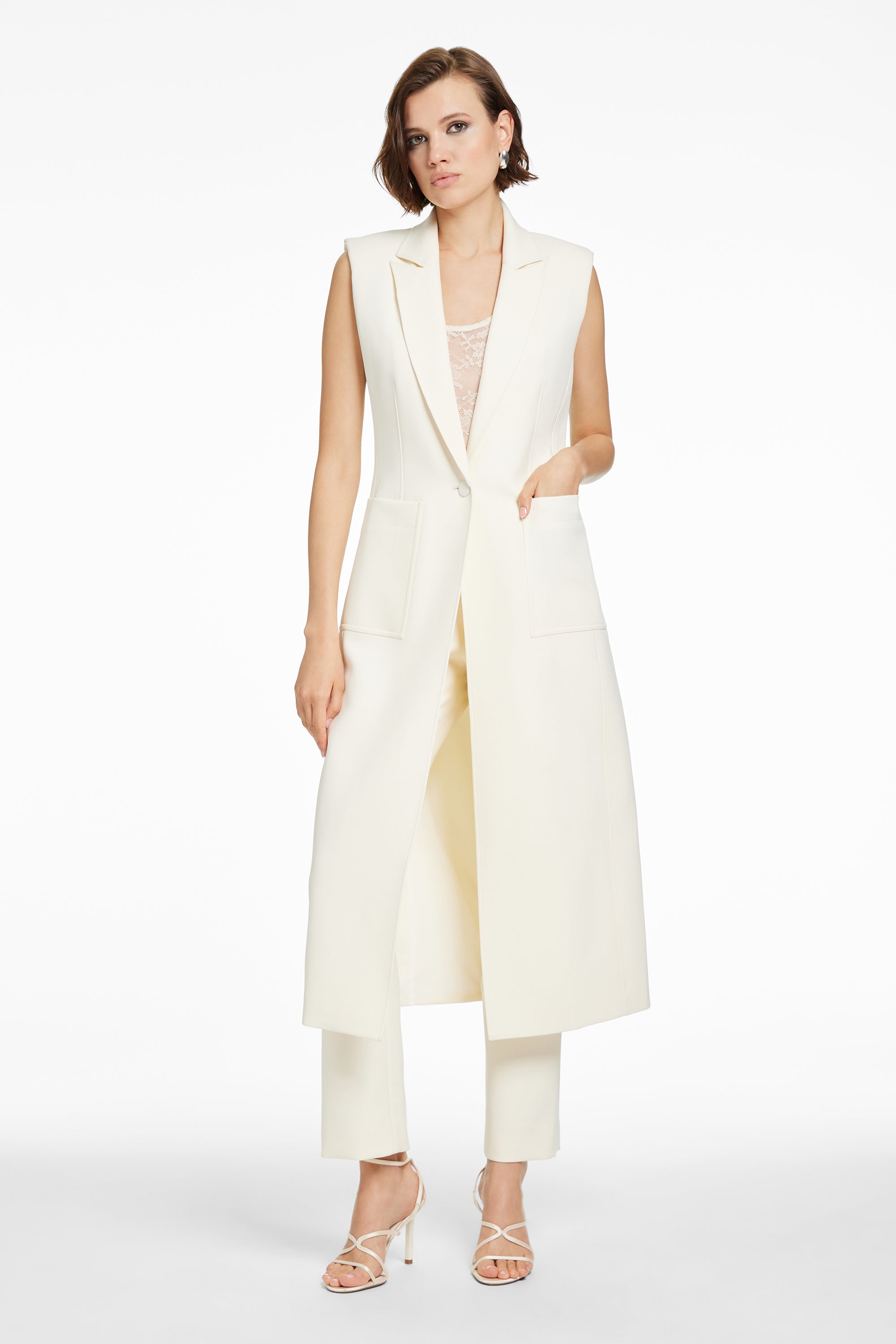 WELLS LONGLINE VEST | Toccin