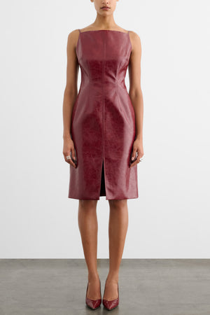 ZIVANA BATEAU KNEE LENGTH DRESS