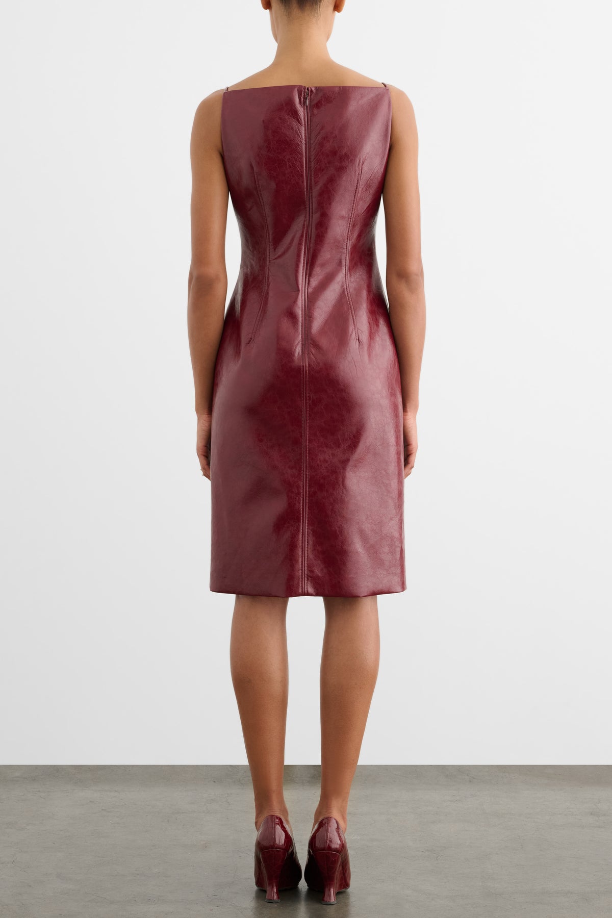 ZIVANA BATEAU KNEE LENGTH DRESS