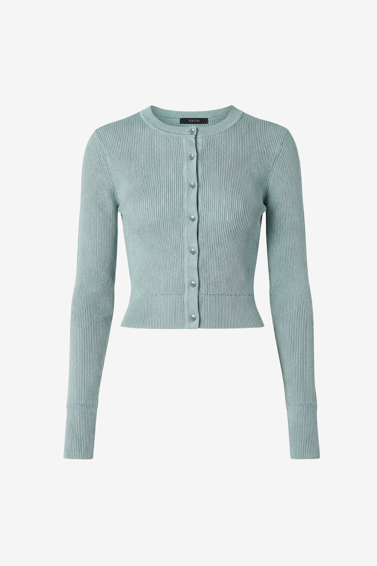 ZOE CROPPED FITTED CARDIGAN - Toccin