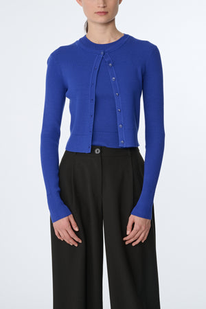 ZOE CLASSIC CROPPED CARDIGAN