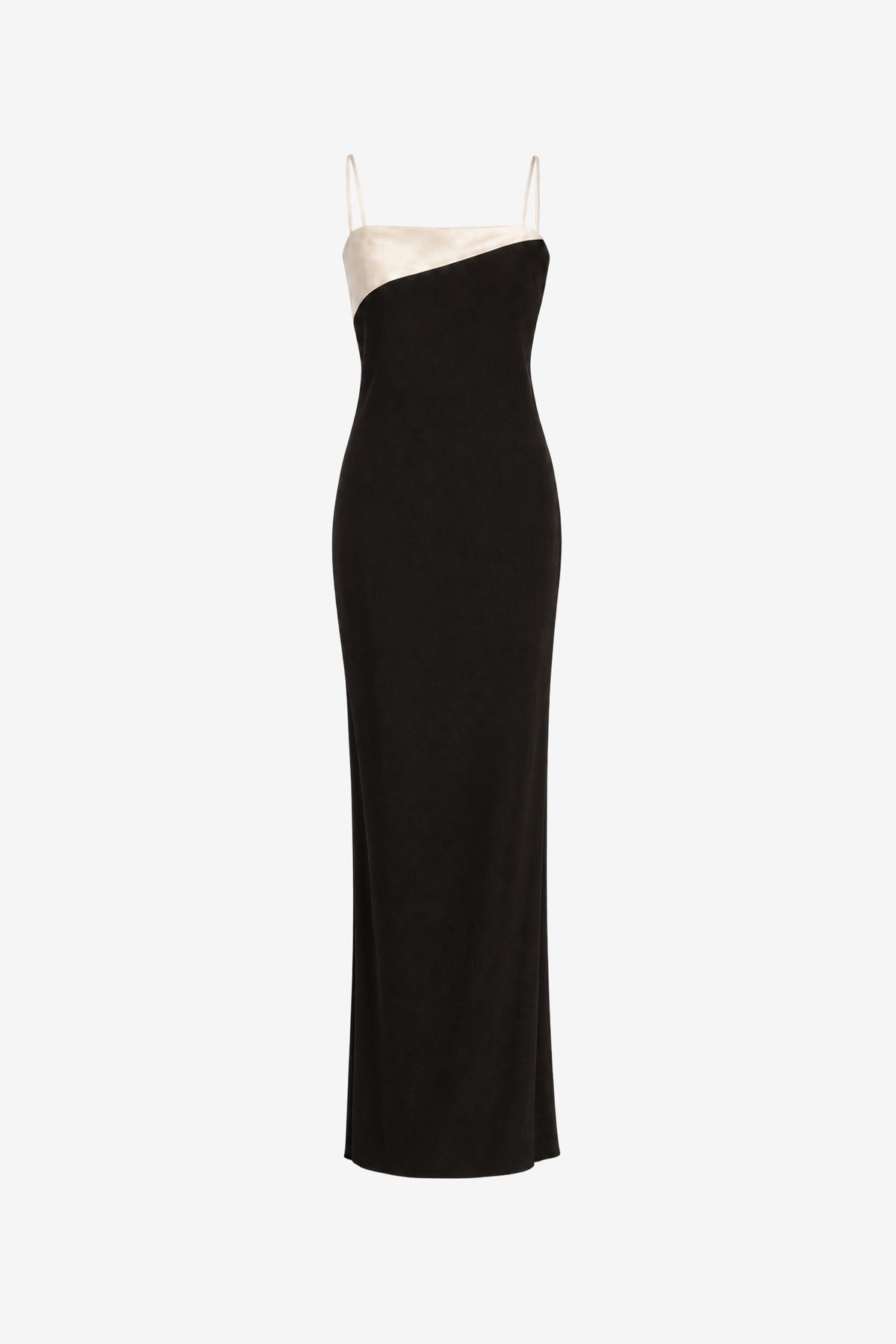 ZUMA ASYMMETRIC LAPEL MAXI DRESS - Toccin