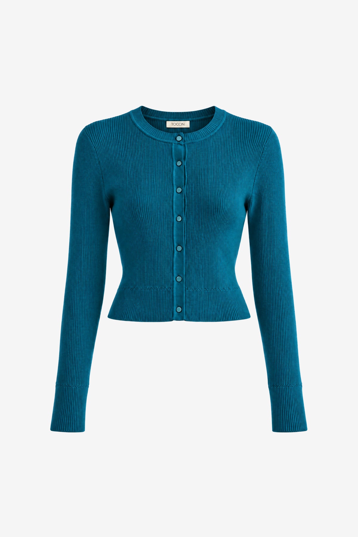 ZOE CLASSIC CROPPED CARDIGAN - Toccin
