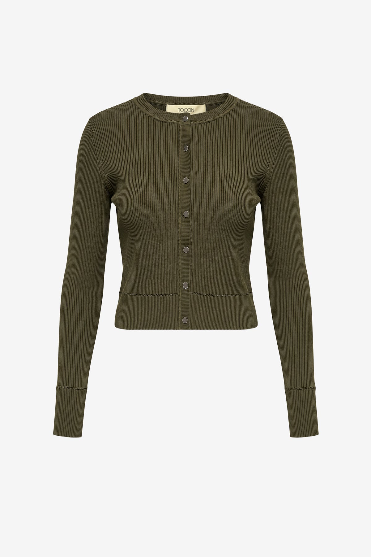 ZOE HIGH SHINE CROPPED CARDIGAN