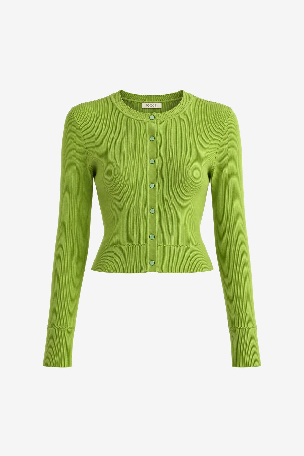 ZOE CLASSIC CROPPED CARDIGAN - Toccin