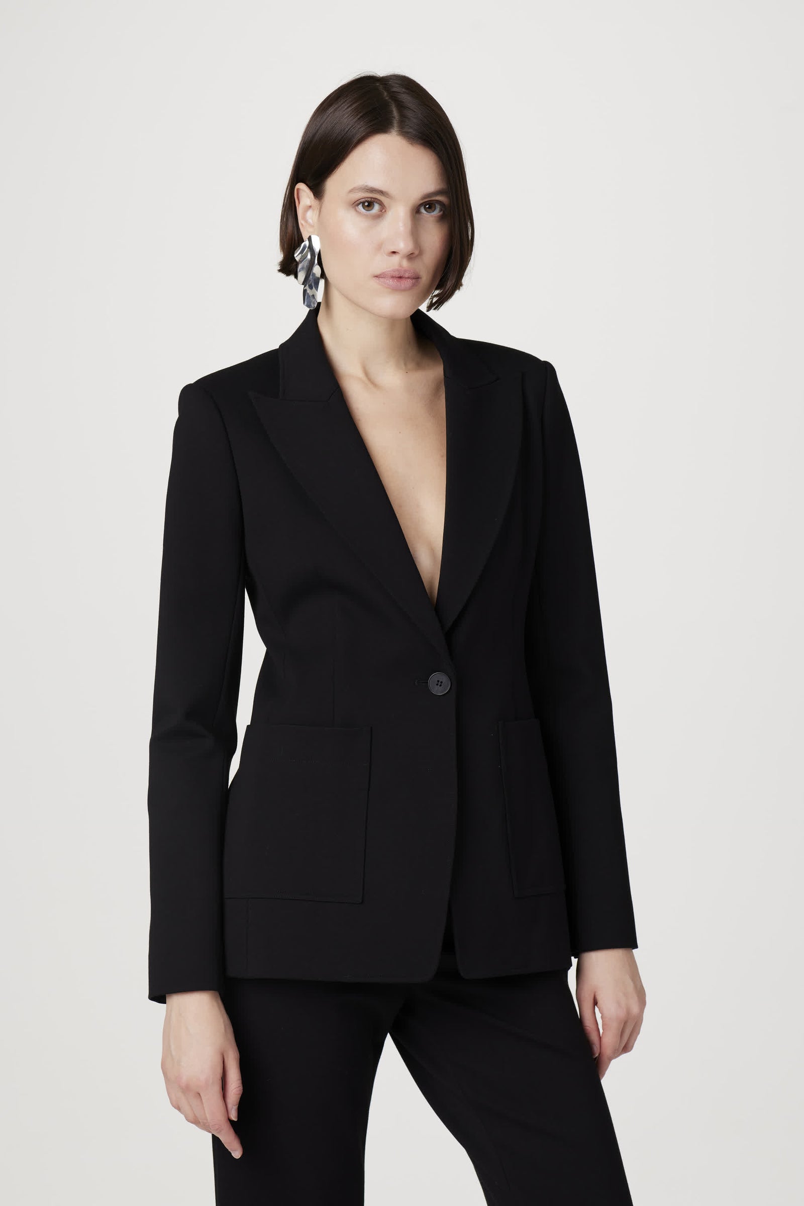 Rory Single-Button Blazer - Toccin