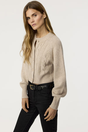 Rita Cashmere Cropped Cardigan