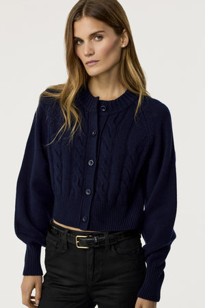 Rita Cashmere Cropped Cardigan