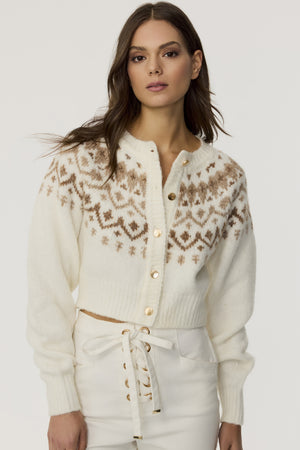 Robin Fair Isle Cashmere Cardigan