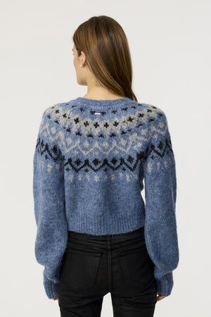 Robin Fair Isle Cashmere Cardigan