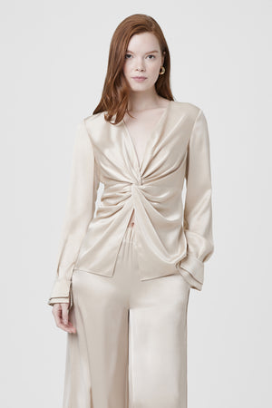 Lauren Silk Blouse - Toccin