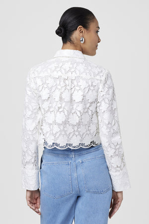 Beatrix Textured Lace Shirt