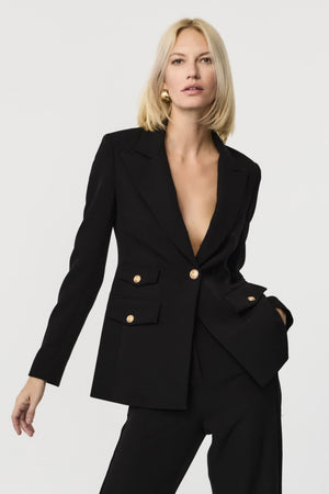 Genevieve Single Button Blazer