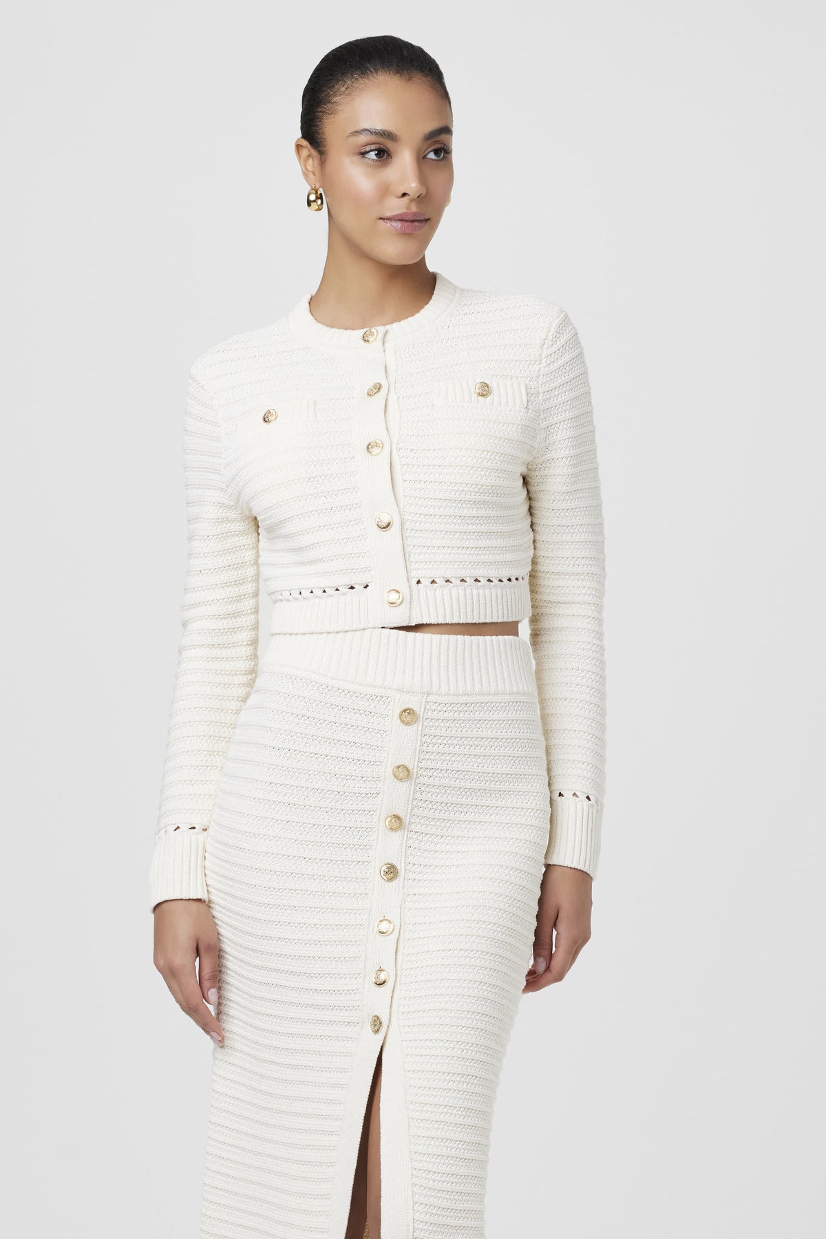 Miller Pointelle Cardigan - Toccin