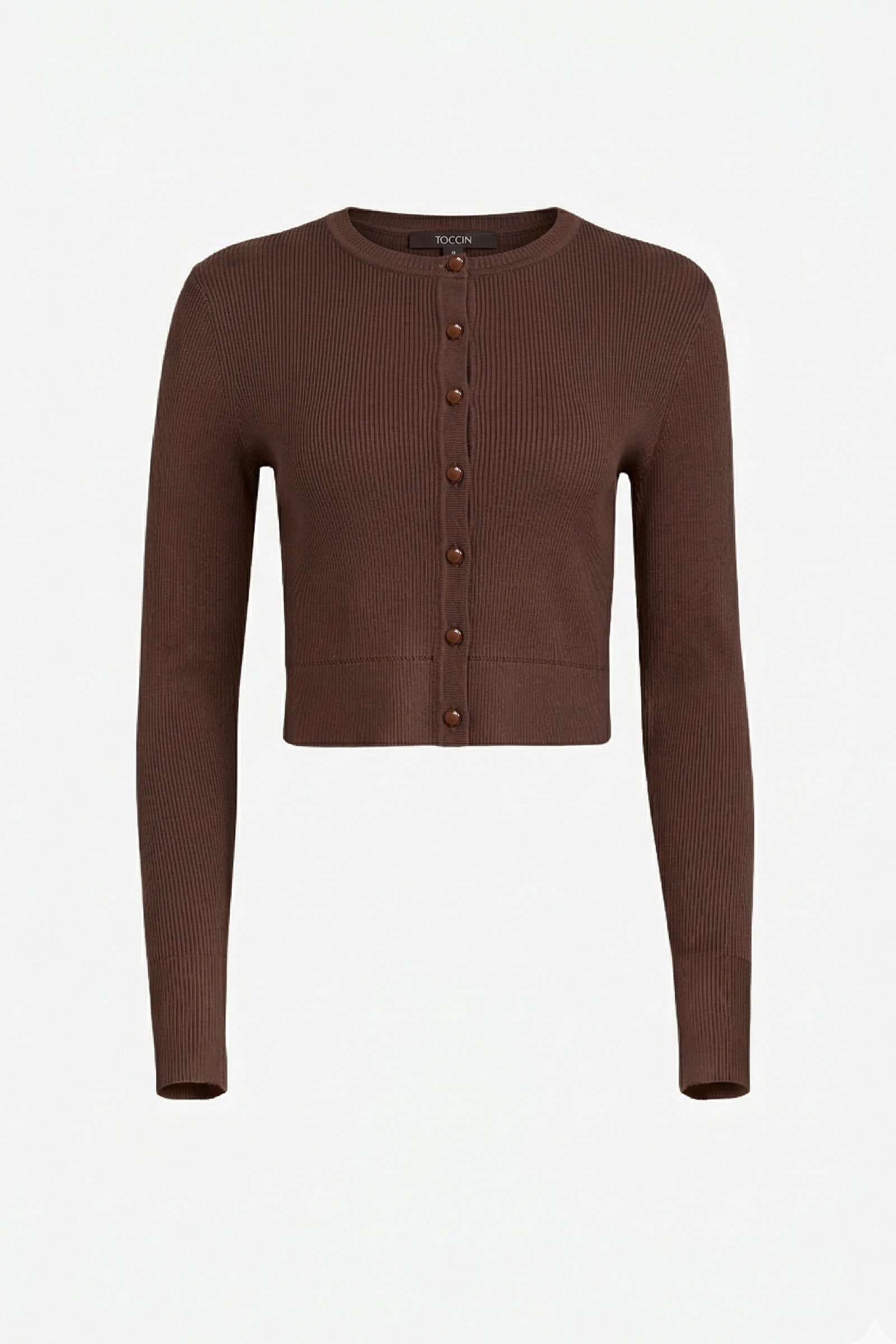 ZOE CLASSIC CROPPED CARDIGAN - Toccin